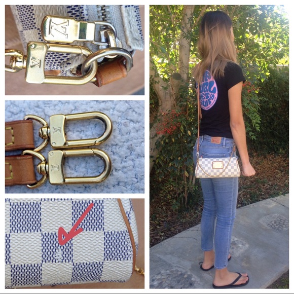 🚫SOLD🚫LV Azur Eva W/DUST BAG & X-BODY STRAP - Picture 8 of 8